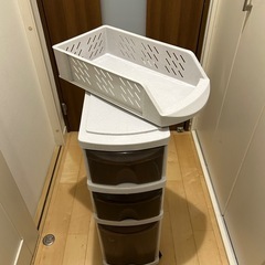 収納ボックス スキマ用 キッチンの画像