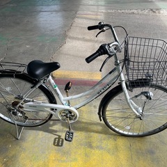 MARUISHI 26インチ　6段切り替え　自転車の画像