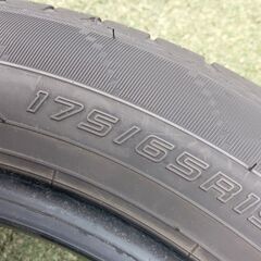 夏 ダンロップ 175/65R15 エナセーブ EC204 中古1本 アクア ヤリス フィット FIT カローラ ヴィッツ キューブ スイフト インサイトの画像