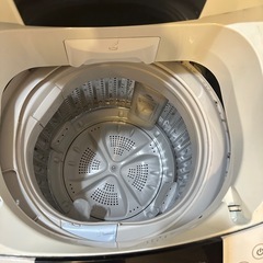 【うけとり決定済み】洗濯機5kg ハイアール　取りに来れる方限定　の画像
