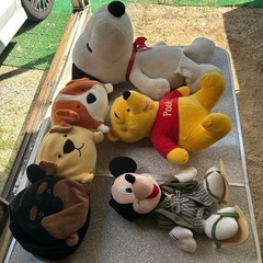 ぬいぐるみ4点まとめて格安出品中の画像