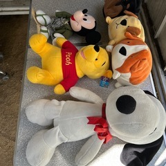 ぬいぐるみ4点まとめて格安出品中の画像