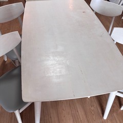 〜取引中〜　ダイニングテーブルセット【4人掛け】の画像