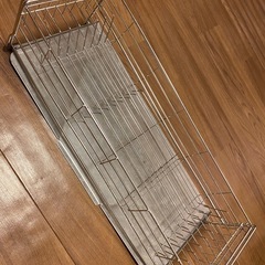 水切りラック　伸縮タイプの画像