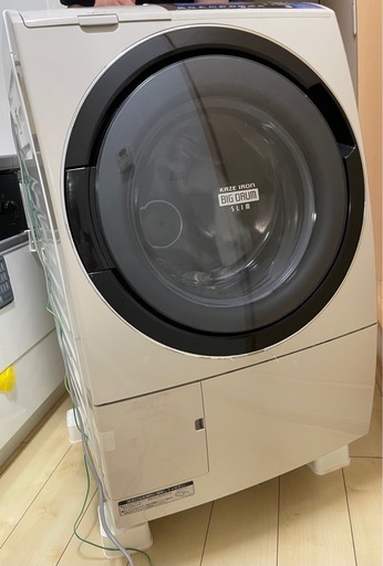 日立 ドラム式洗濯機 分解洗浄済み 値下げ交渉可