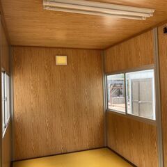 新古ユニットハウス　3坪（右入口）の画像