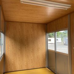 新古ユニットハウス　3坪（右入口）の画像