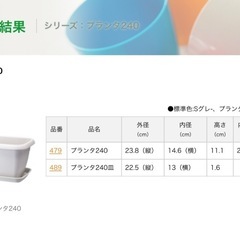 プランター　白　プラ鉢　3個セットの画像