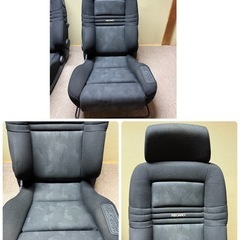 美品 レカロ RECARO 電動 運転席 助手席 黒 直接引き取り　　　　　　の画像