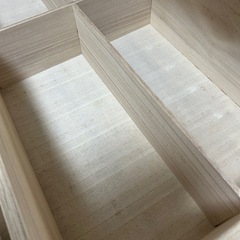 桐の収納ケース(ボックス、棚?) DIYリメイクにも　着物を入れてましたの画像