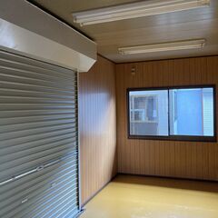 中古ユニットハウス　4坪（シャッター）の画像