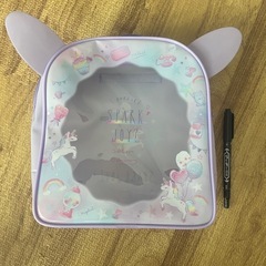 プールバック？女の子🩷ビニールかばんの画像