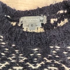 Bonpoint  ニット2着セット130くらいの画像