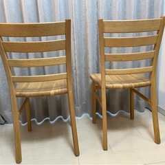 【お値下中】飛騨産業baguette life ダイニング4点セット の画像