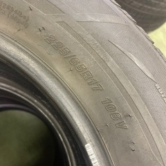 無料タイヤ　225/65R17の画像