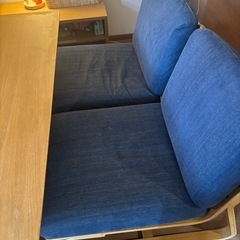 無印良品　ダイニングテーブル＆チェア4脚セットの画像