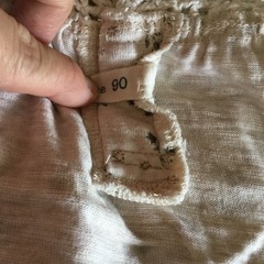 女の子赤ちゃん服の画像