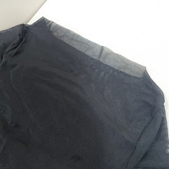 黒　シアートップス　長袖　SHEINの画像