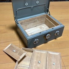 昭和レトロ金庫の画像