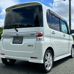 コミコミ🚘車検付！ドラレコ！ETC！Bカメ！パワスラ！シートカバー！ナビ！TV！タントカスタム！の画像