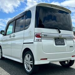 コミコミ🚘車検付！ドラレコ！ETC！Bカメ！パワスラ！シートカバー！ナビ！TV！タントカスタム！の画像