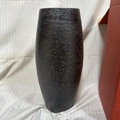 しがらき焼　信楽焼　花瓶　花生の画像