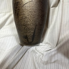 しがらき焼　信楽焼　花瓶　花生の画像