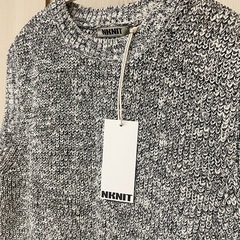 ◉新品タグ付き◉NKNIT◉Cotton crewneck vest◉の画像
