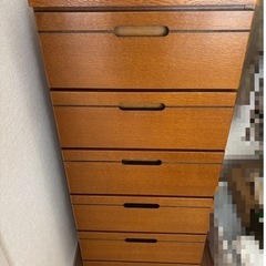 幅42.5cm 6段チェスト/大塚家具 の画像