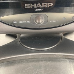 SHARP液晶カラーテレビの画像