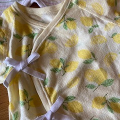 50〜60cm夏素材コンビ肌着 4枚セット トップバリューの画像