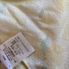 50〜60cm夏素材コンビ肌着 4枚セット トップバリューの画像
