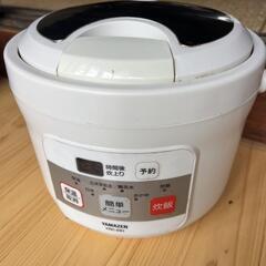 YAMAZEN ３合炊飯器の画像