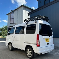 サンバーバン　4WD キャンピングカー　車中泊　ルーフキャリア　新発田　新潟市北区の画像