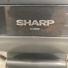 SHARP液晶カラーテレビの画像