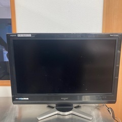 SHARP液晶カラーテレビ