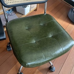 7/30〆　ほぼ新品　定価20,000円　ラタン調デスクチェア　の画像