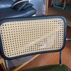 7/30〆　ほぼ新品　定価20,000円　ラタン調デスクチェア　の画像