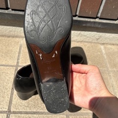 パンプスブラック２３.０センチの画像