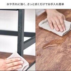 ヴィンテージ風ハンガーラックの画像