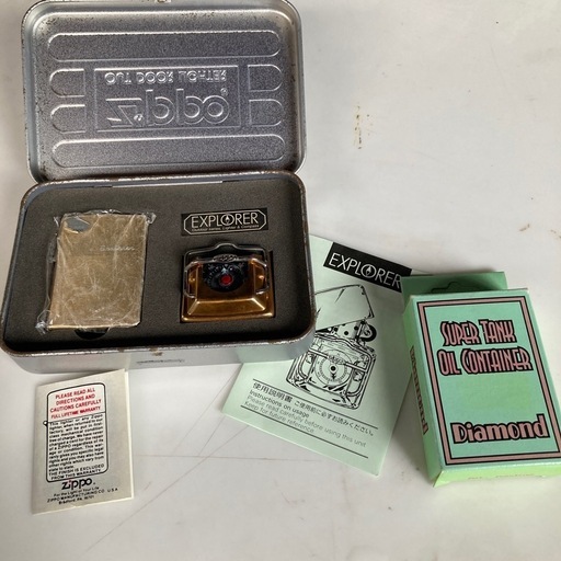 ZIPPO EXPLORERとスーパータンク　激レア
