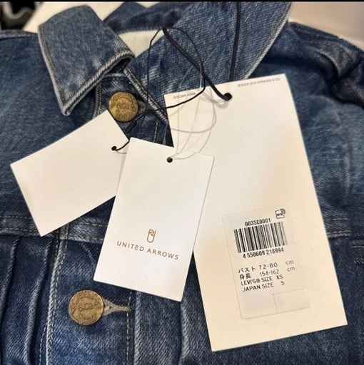 sacai リーバイス　レディース　サイズ1 タグ付き 新品
