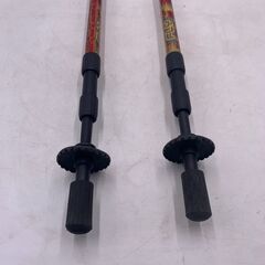【現状品(詳細有)】Windalp/ウィンドアルプ トレッキングポール 2本 登山 山登り アウトドア 1セット 袋付きの画像