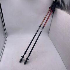 【現状品(詳細有)】Windalp/ウィンドアルプ トレッキングポール 2本 登山 山登り アウトドア 1セット 袋付きの画像