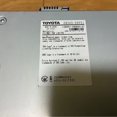 トヨタ純正ナビNSZT-W62Gの画像