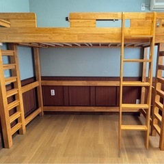 超頑丈ロフトベット＜高さ180cm＞の画像