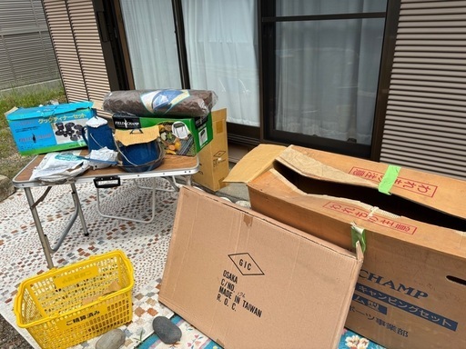 今週で販売終了キャンピングセット