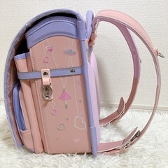 新品【ピンク】ランドセル 女の子 自動ロック ワンタッチロック 大容量 軽量の画像