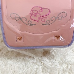 新品【ピンク】ランドセル 女の子 自動ロック ワンタッチロック 大容量 軽量の画像