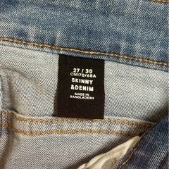 H&M デニム メンズの画像